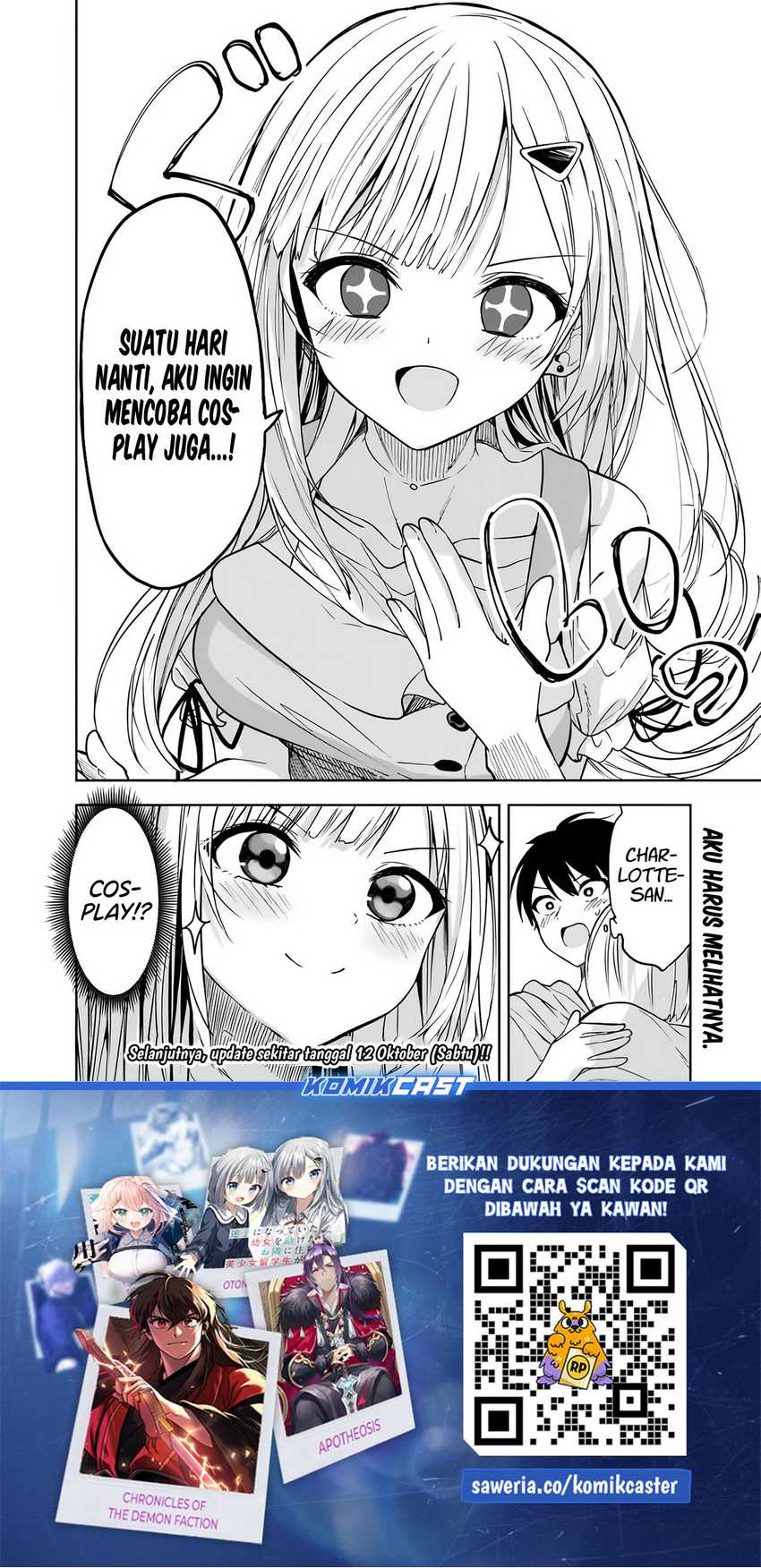 Maigo ni Natteita Youjo o Tasuketara, Otonari ni Sumu Bishoujo Ryuugakusei ga Ie ni Asobi ni Kuru You ni Natta Ken ni Tsuite Chapter 8 page 22