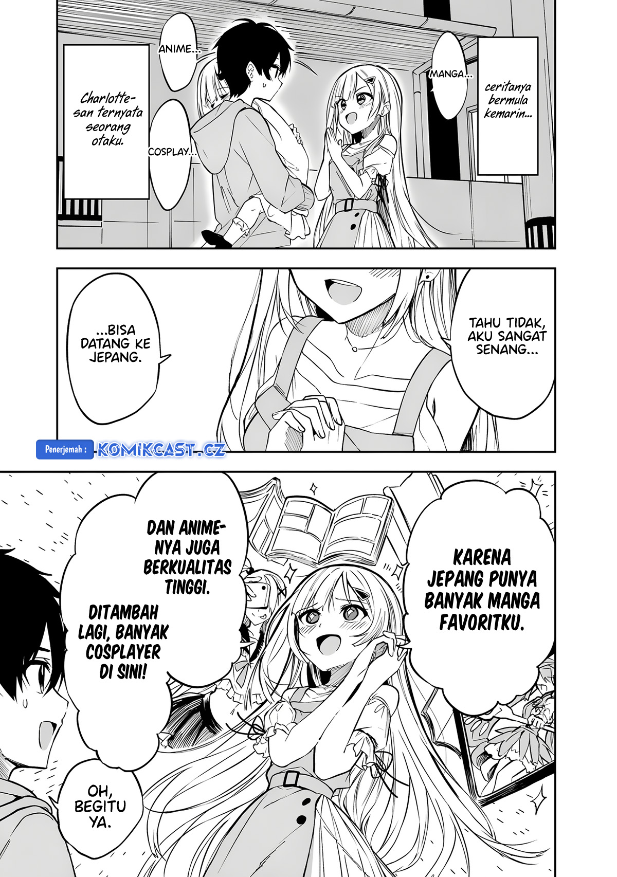 Maigo ni Natteita Youjo o Tasuketara, Otonari ni Sumu Bishoujo Ryuugakusei ga Ie ni Asobi ni Kuru You ni Natta Ken ni Tsuite Chapter 9 page 3