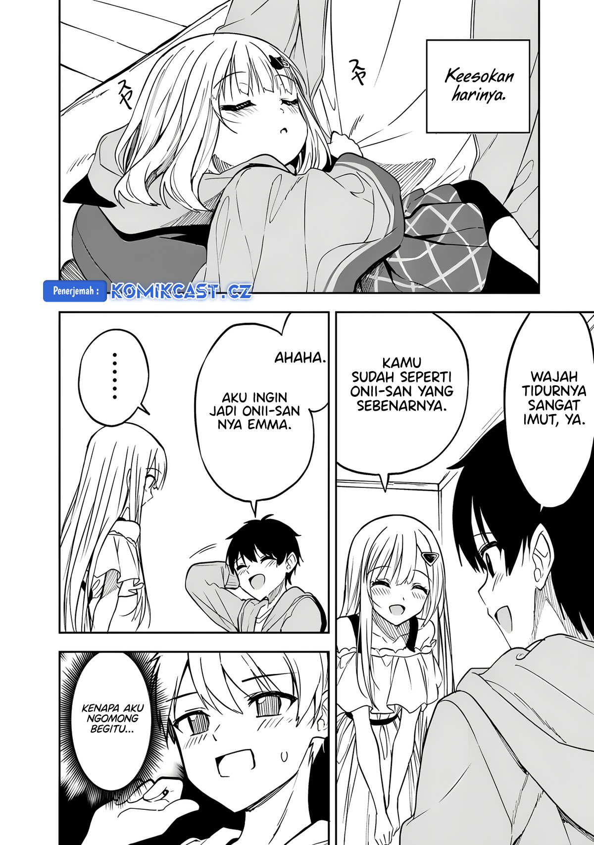 Maigo ni Natteita Youjo o Tasuketara, Otonari ni Sumu Bishoujo Ryuugakusei ga Ie ni Asobi ni Kuru You ni Natta Ken ni Tsuite Chapter 9 page 12