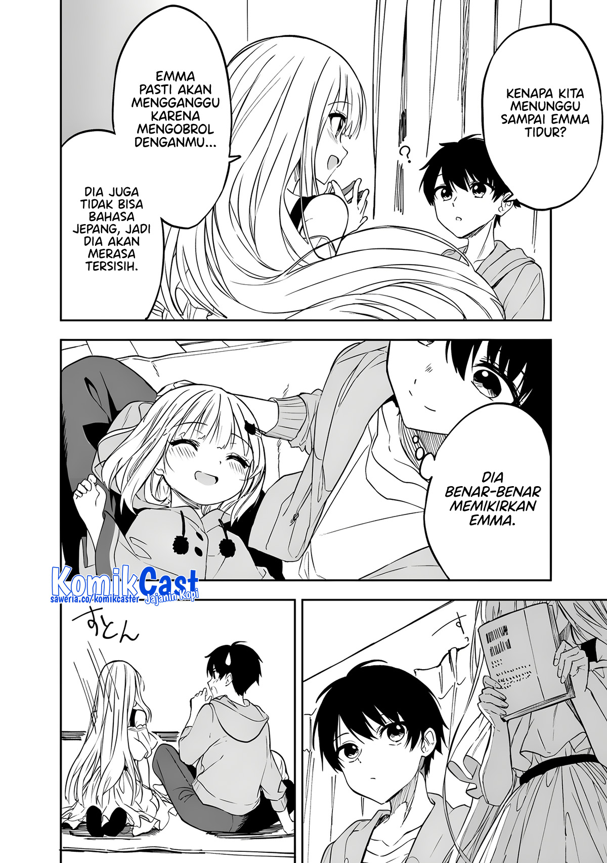 Maigo ni Natteita Youjo o Tasuketara, Otonari ni Sumu Bishoujo Ryuugakusei ga Ie ni Asobi ni Kuru You ni Natta Ken ni Tsuite Chapter 9 page 14