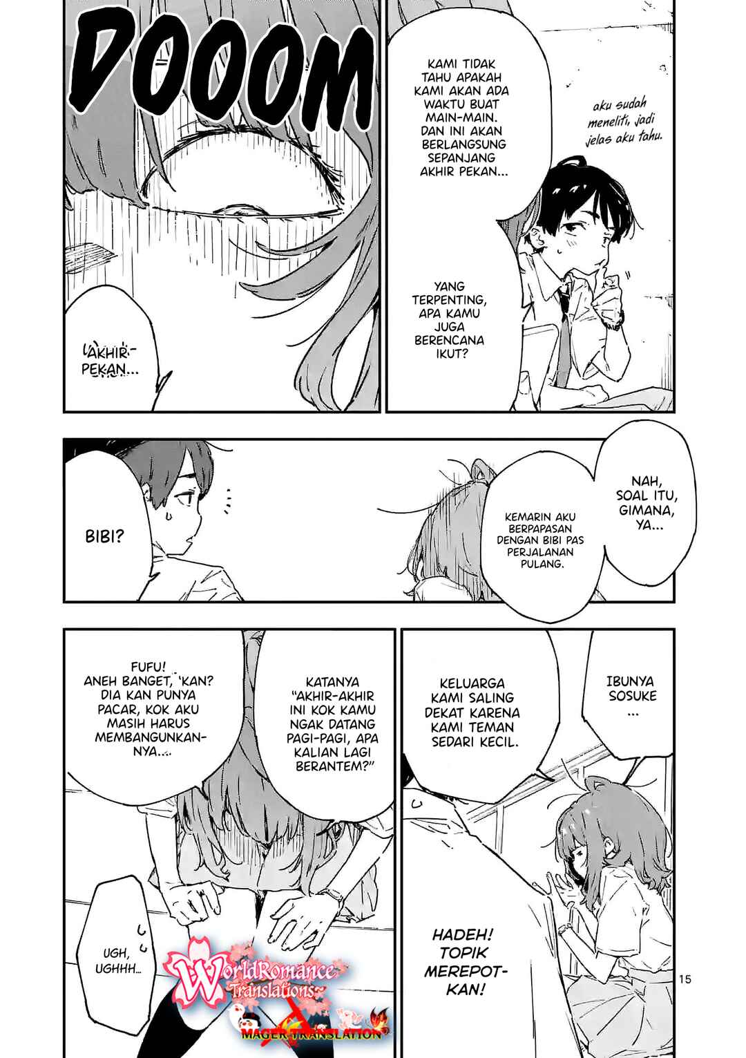 Make Heroine ga Oosugiru! Chapter 7 page 15