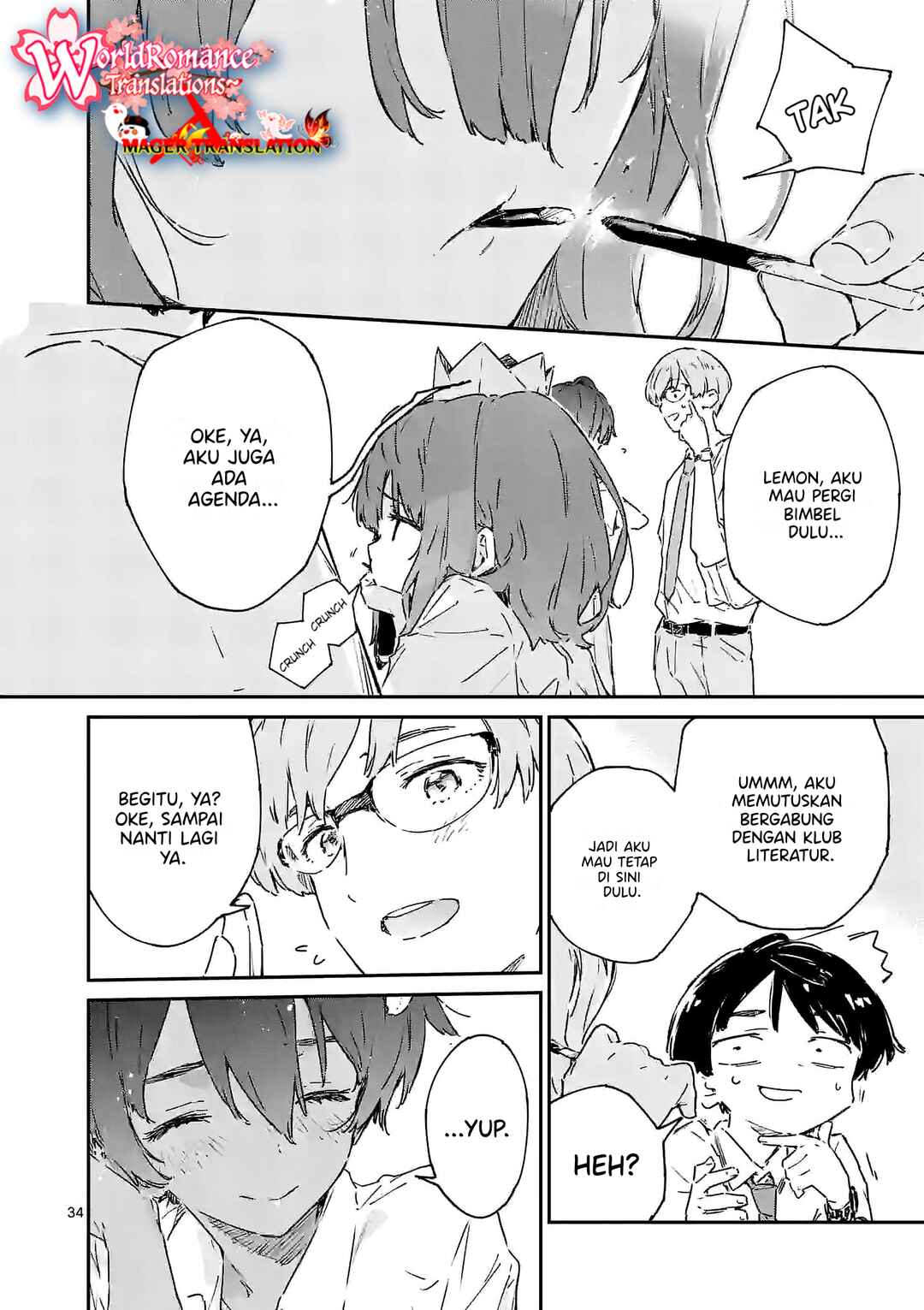 Make Heroine ga Oosugiru! Chapter 7 page 33