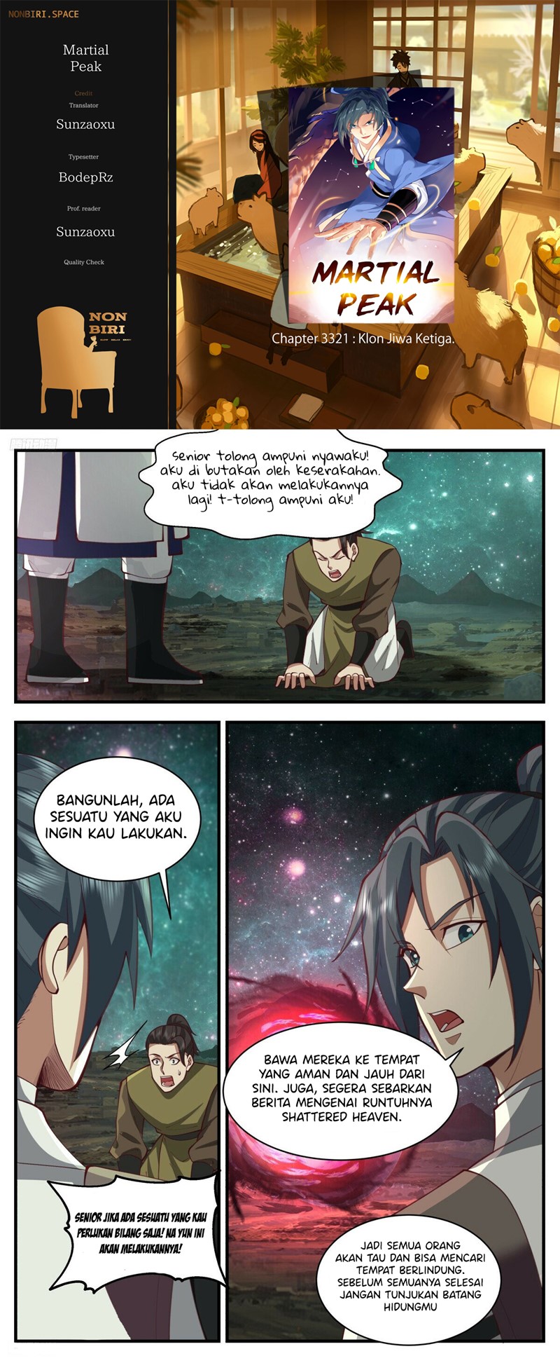 Martial Peak Part 2 Chapter 3321 page 0