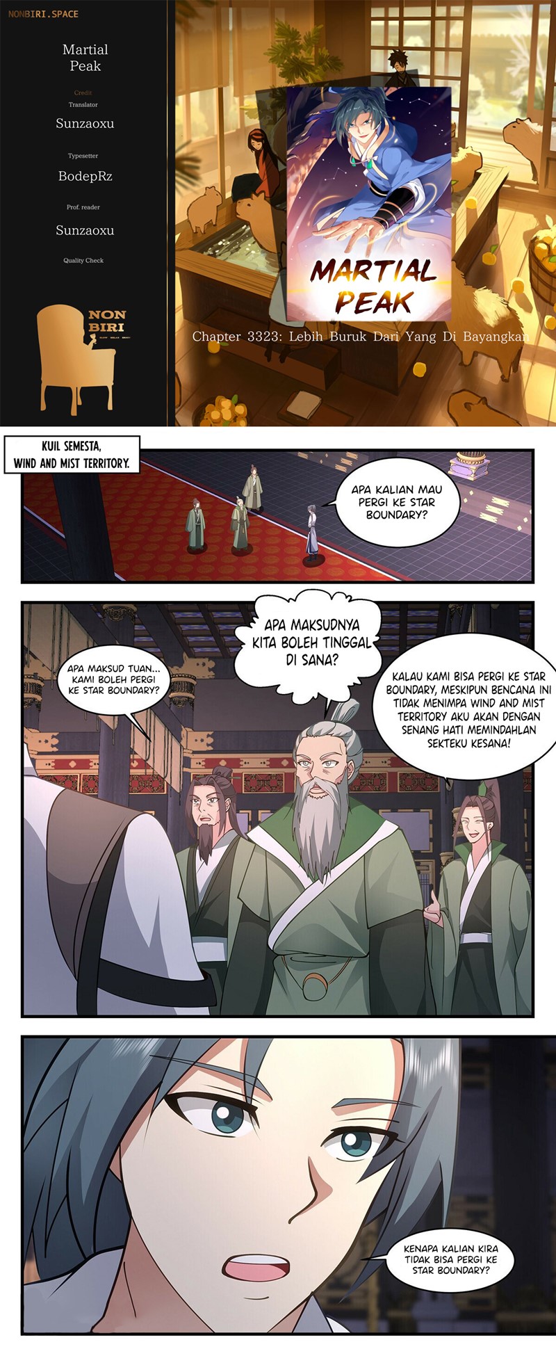 Martial Peak Part 2 Chapter 3323 page 0