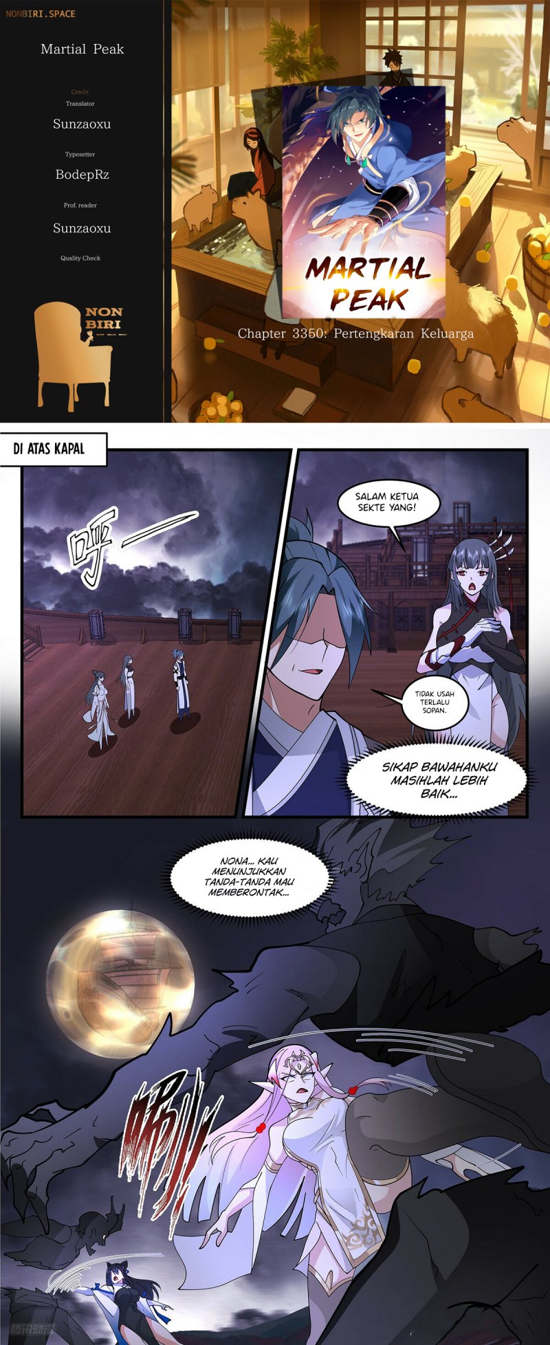 Martial Peak Part 2 Chapter 3350 page 0
