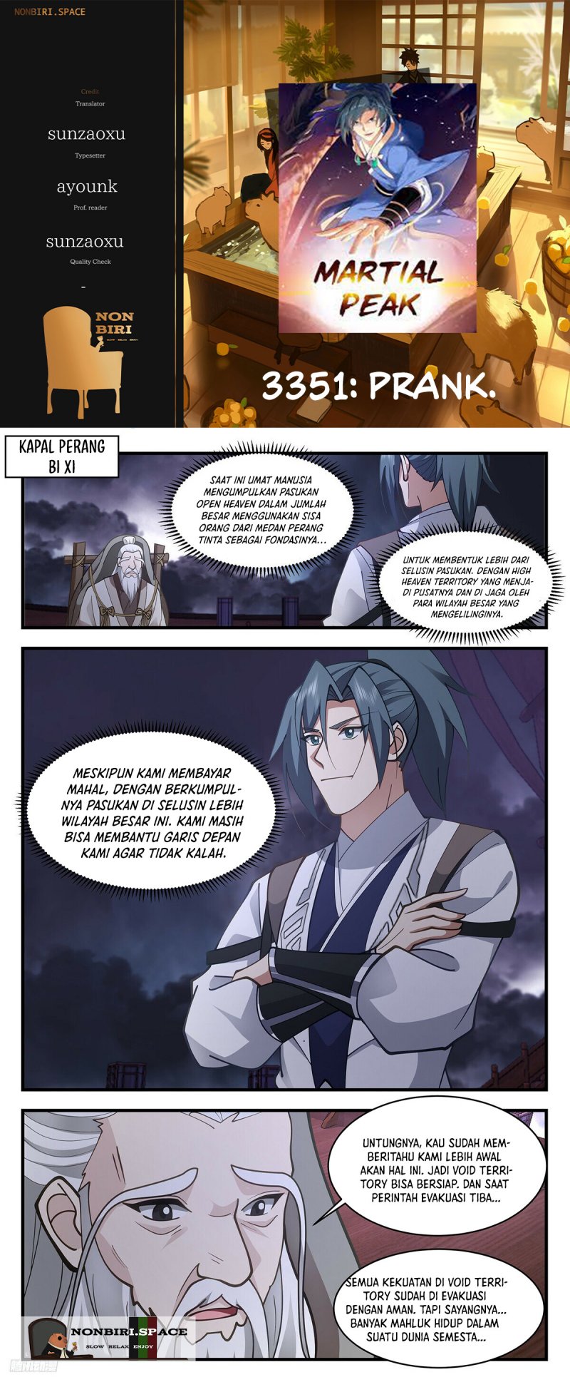 Martial Peak Part 2 Chapter 3351 page 0