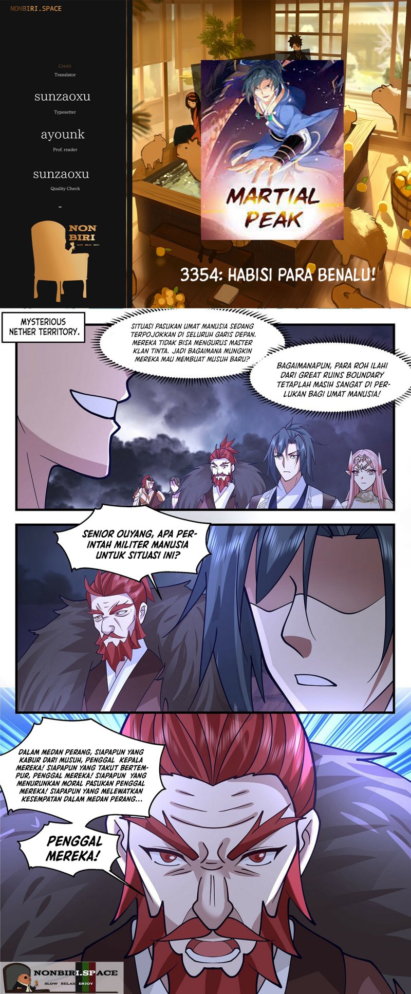 Martial Peak Part 2 Chapter 3354 page 0