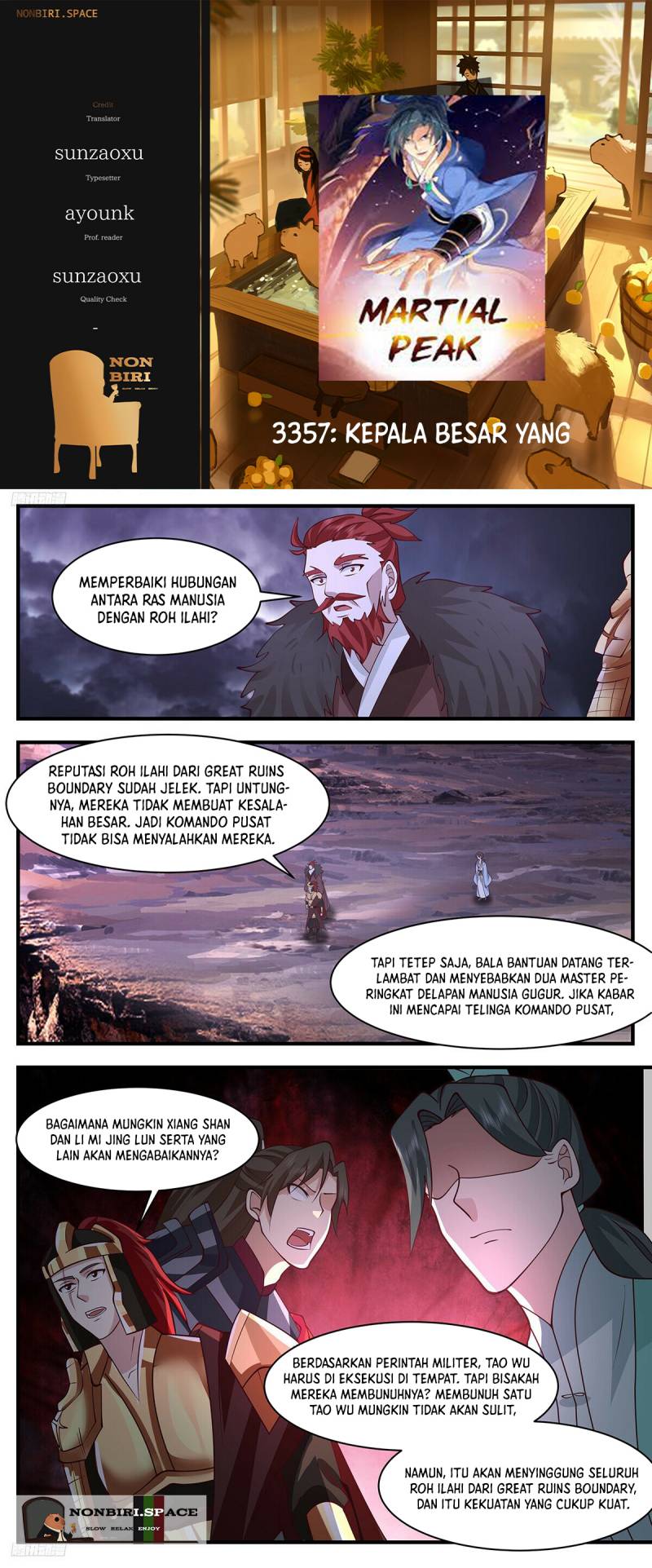 Martial Peak Part 2 Chapter 3357 page 0