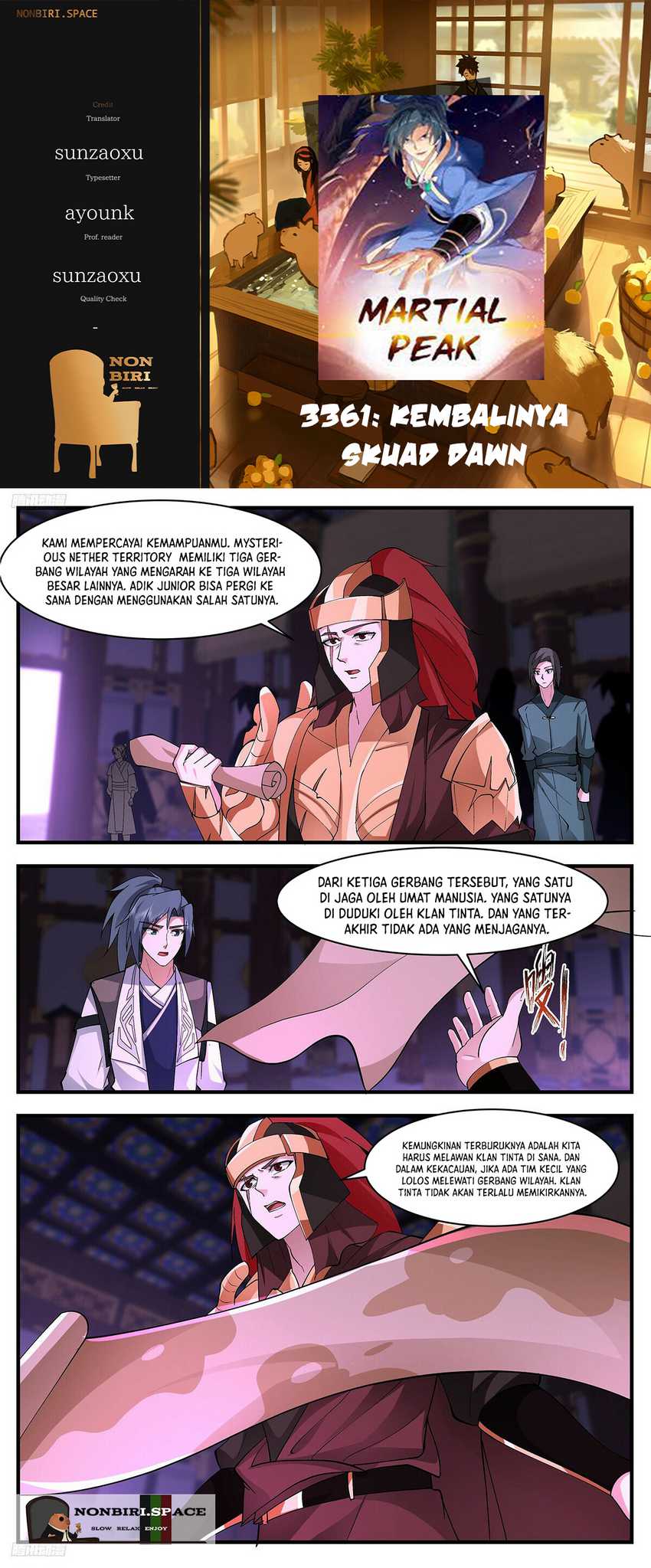 Martial Peak Part 2 Chapter 3361 page 0