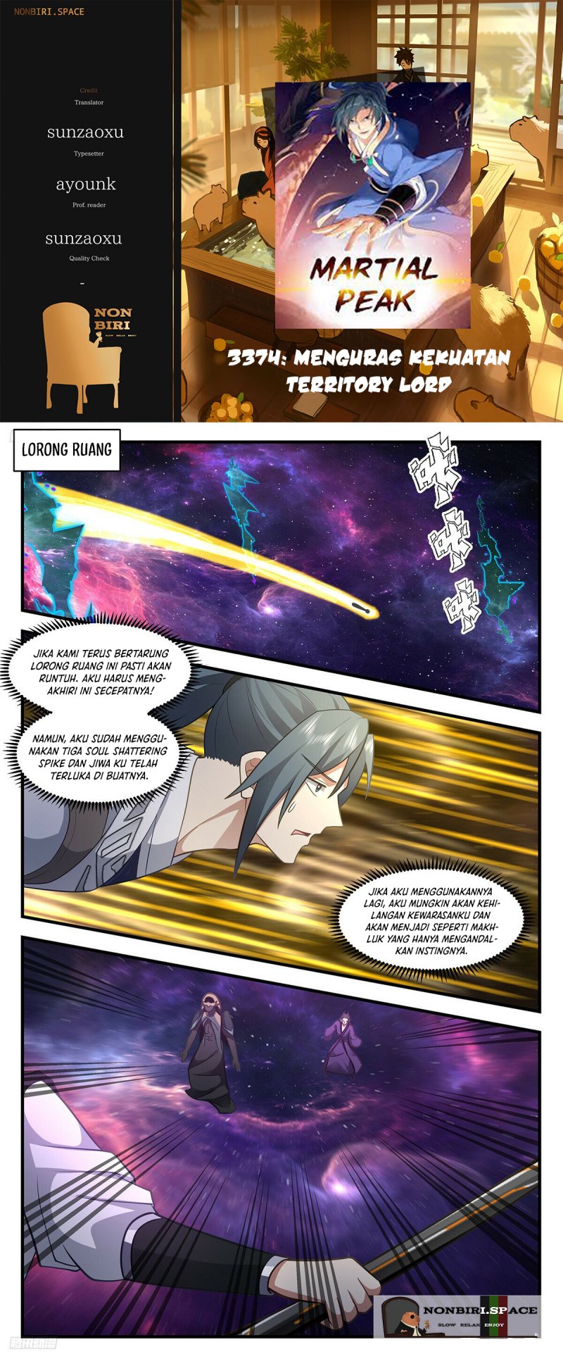 Martial Peak Part 2 Chapter 3374 page 0
