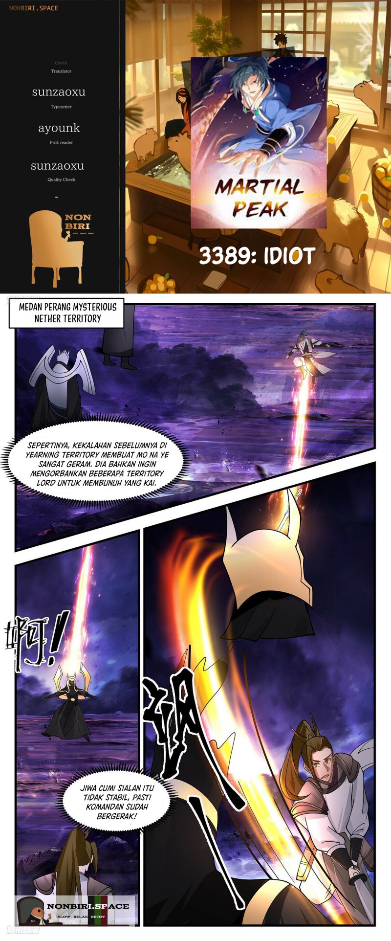 Martial Peak Part 2 Chapter 3389 page 0