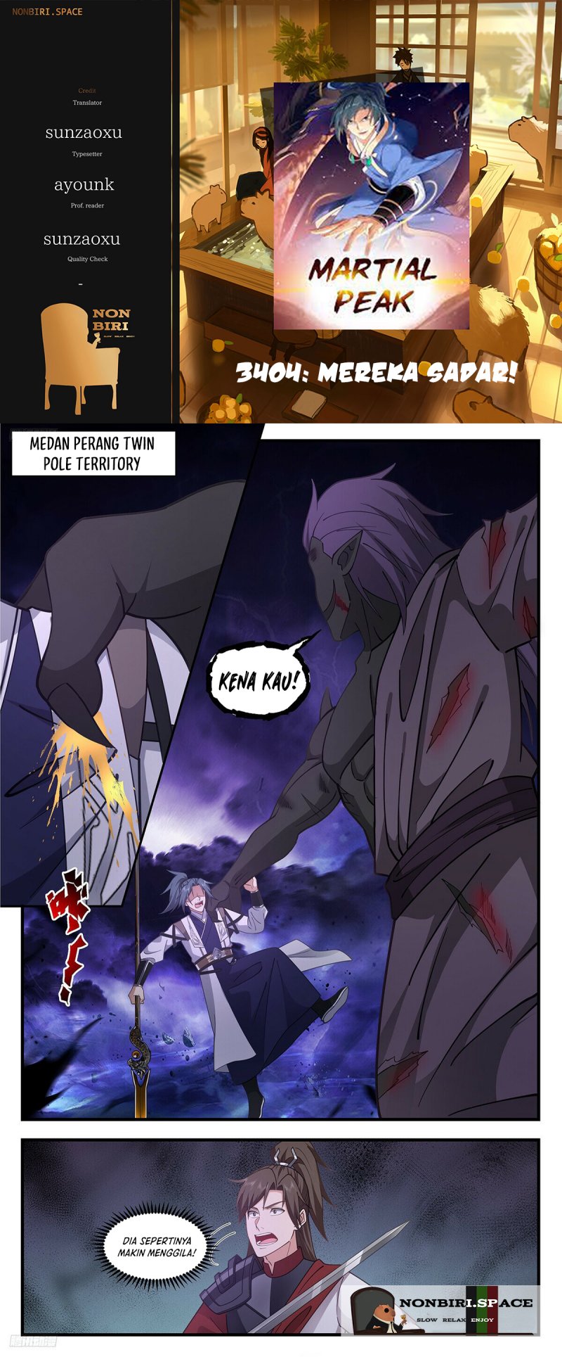 Martial Peak Part 2 Chapter 3404 page 0