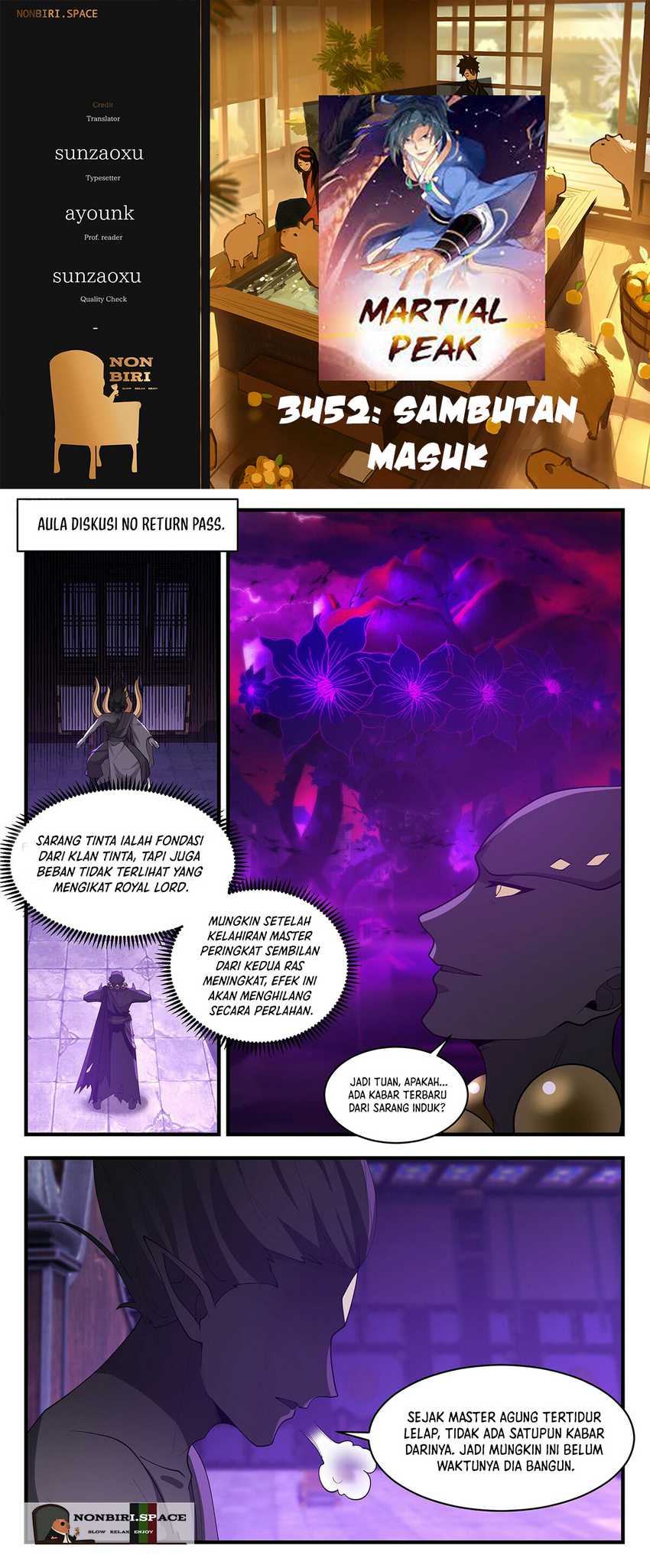 Martial Peak Part 2 Chapter 3452 page 0