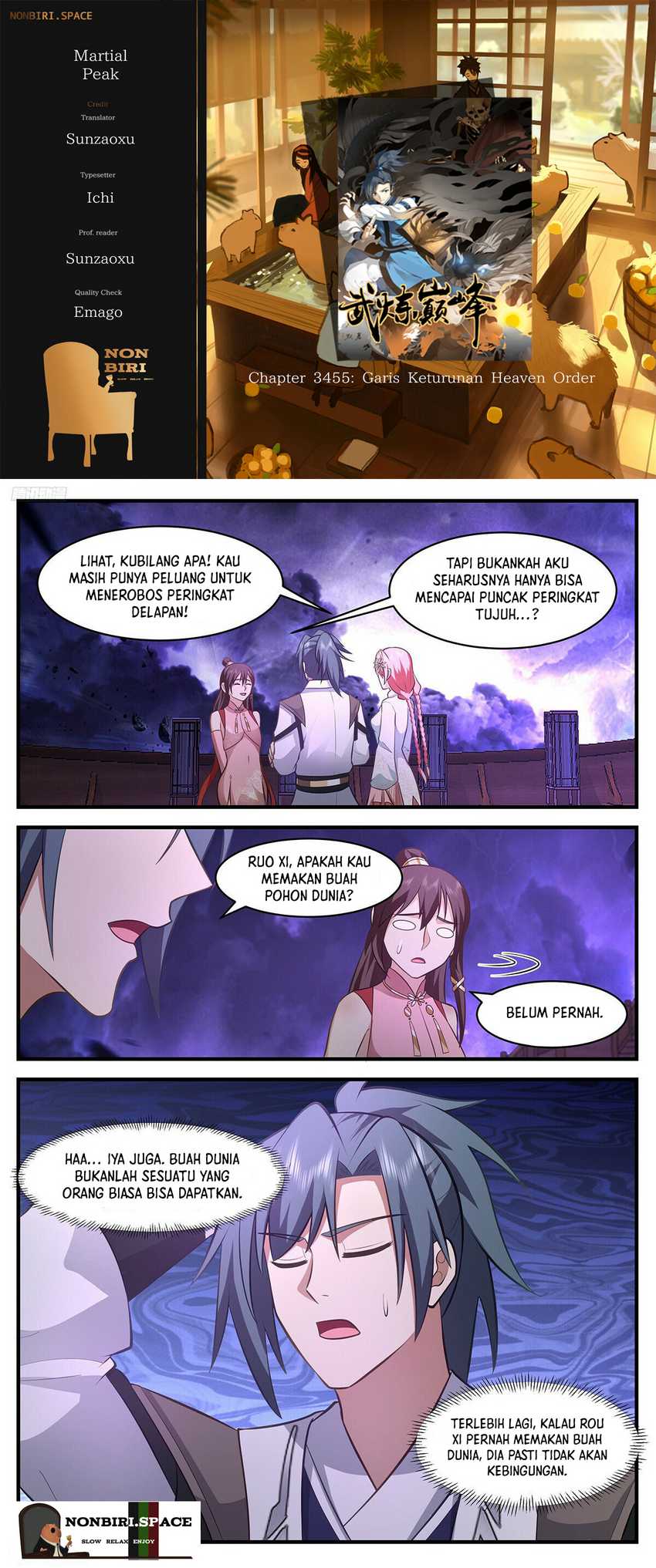 Martial Peak Part 2 Chapter 3455 page 0