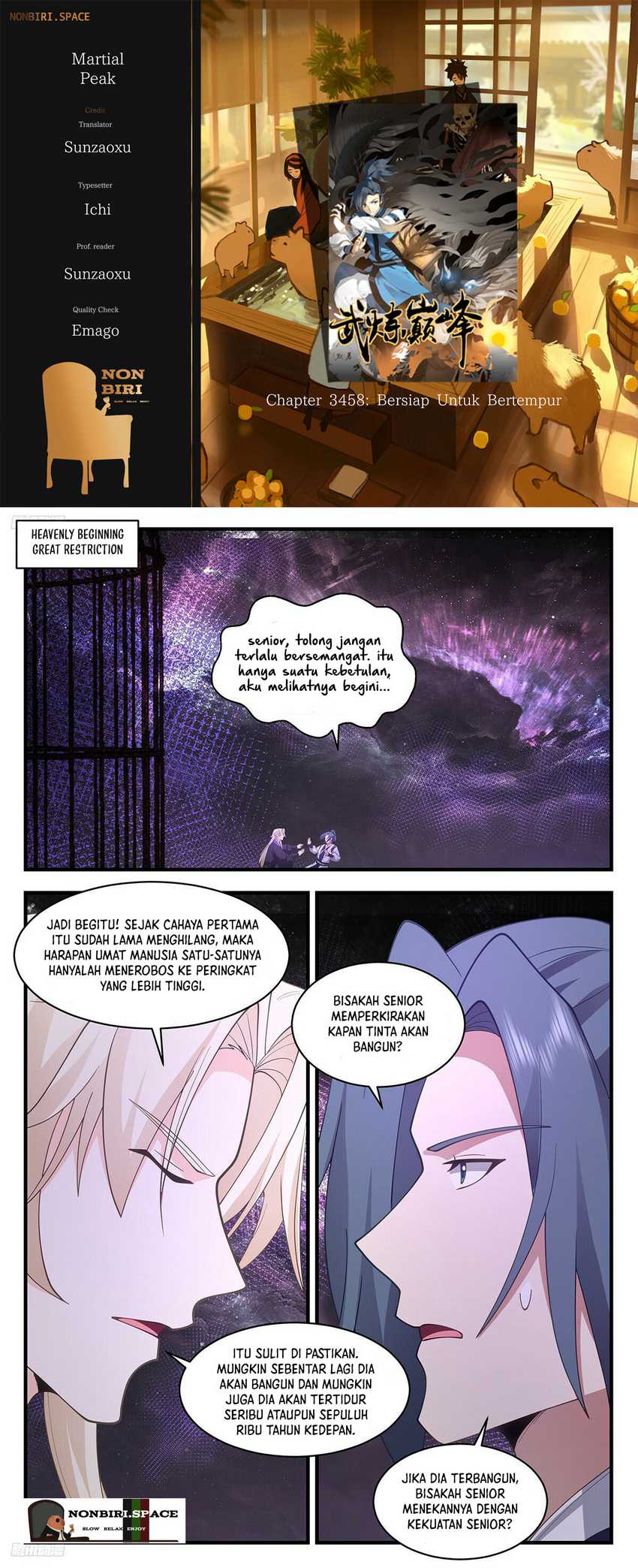 Martial Peak Part 2 Chapter 3458 page 0