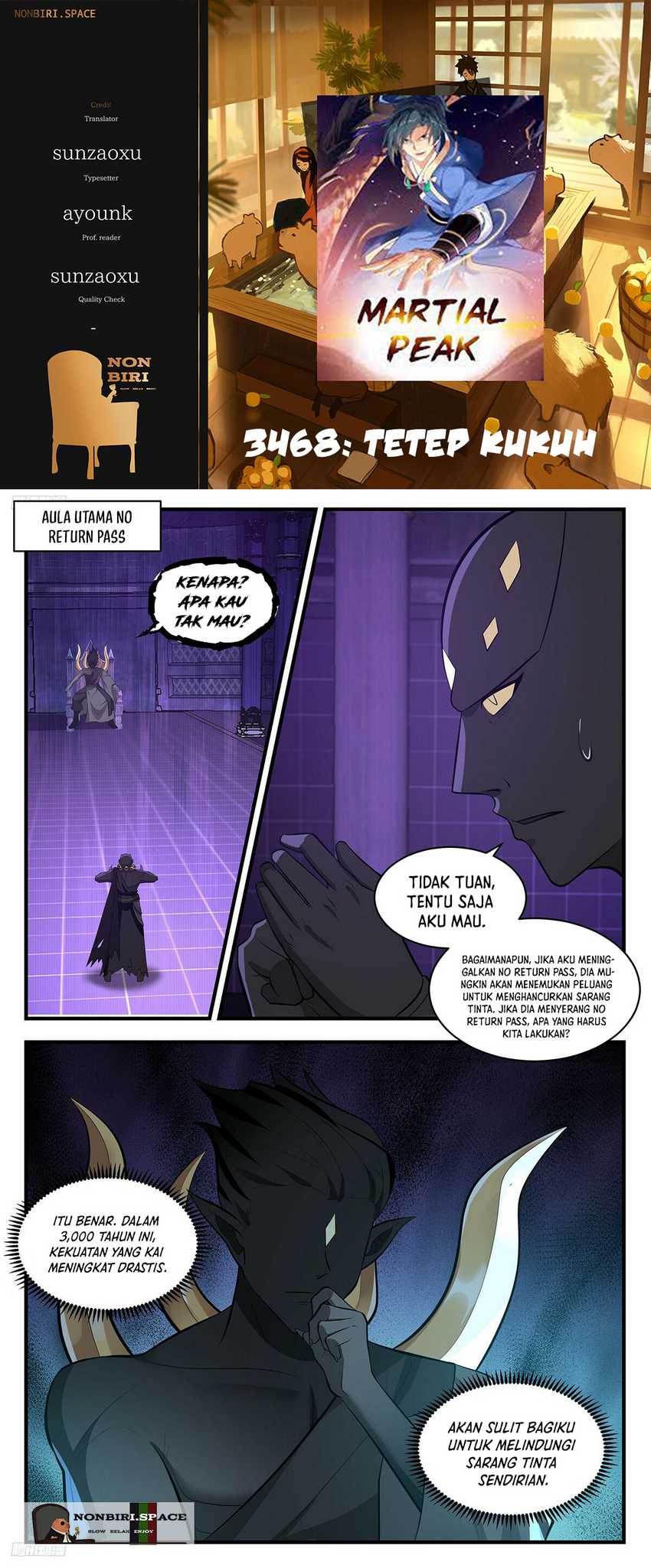Martial Peak Part 2 Chapter 3468 page 0