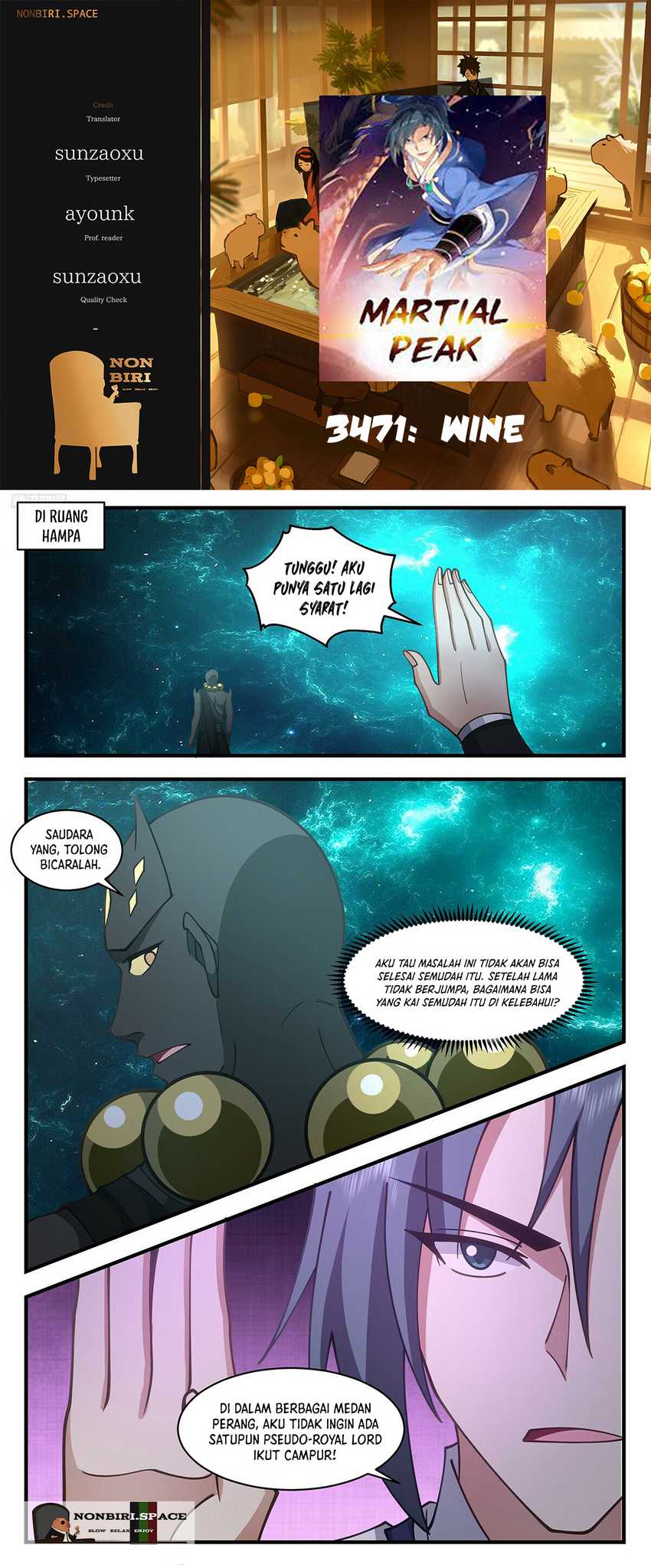 Martial Peak Part 2 Chapter 3471 page 0