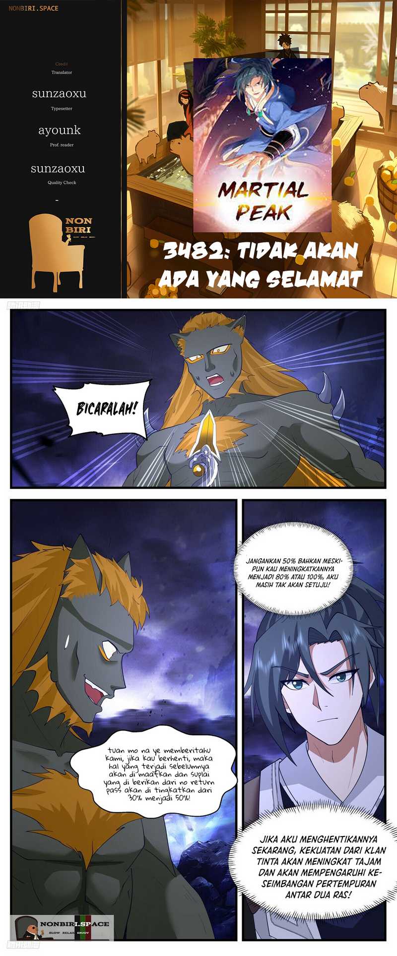 Martial Peak Part 2 Chapter 3482 page 0