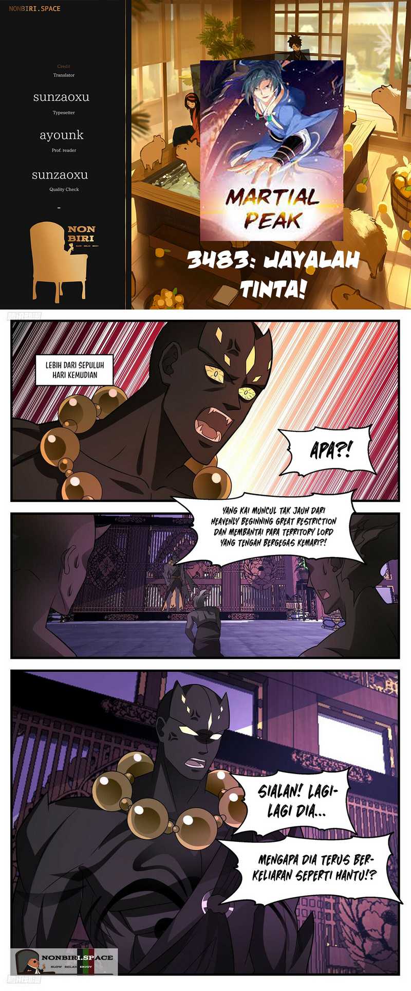 Martial Peak Part 2 Chapter 3483 page 0