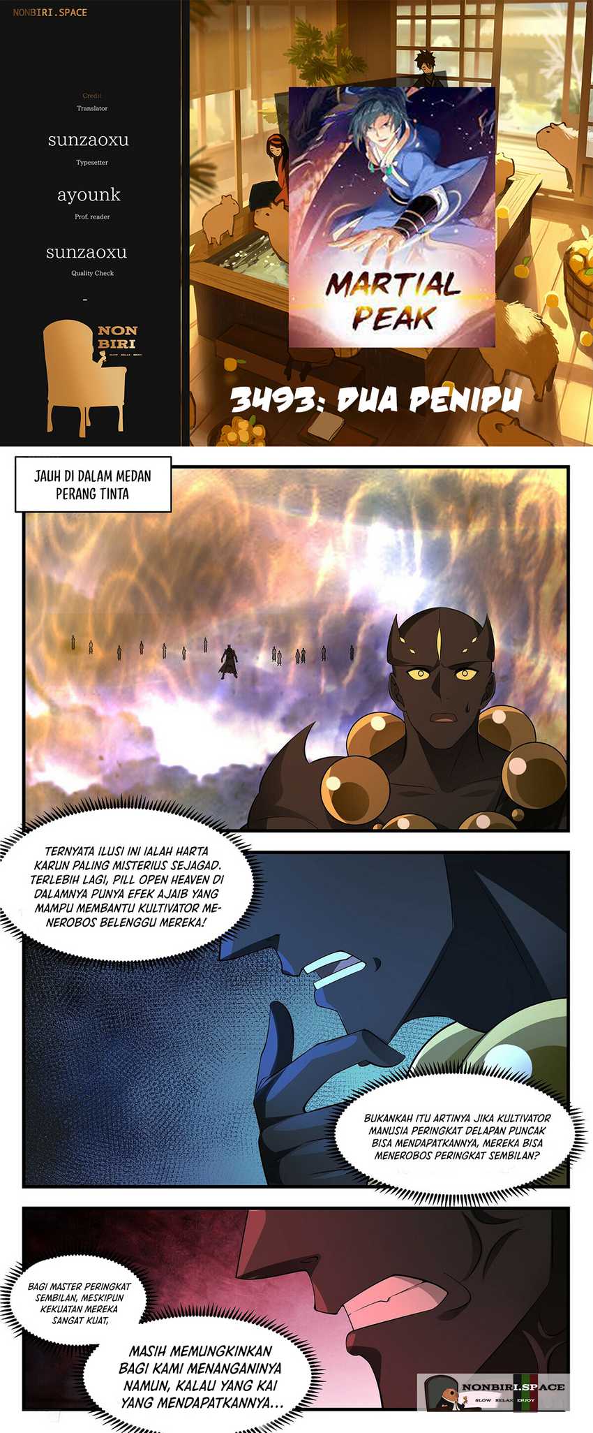 Martial Peak Part 2 Chapter 3493 page 0