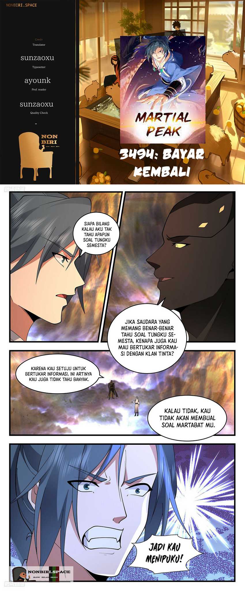 Martial Peak Part 2 Chapter 3494 page 0