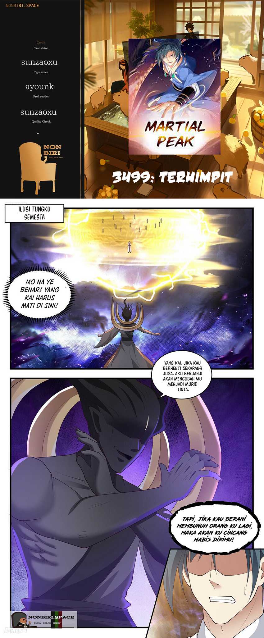 Martial Peak Part 2 Chapter 3499 page 0