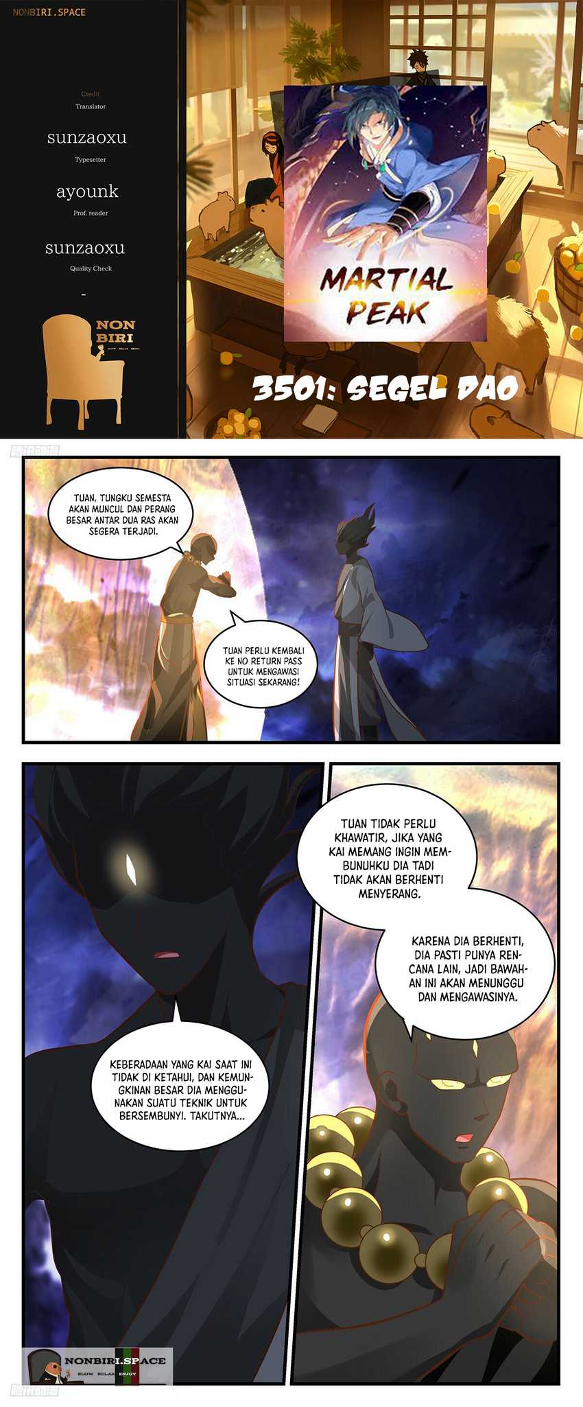 Martial Peak Part 2 Chapter 3501 page 0