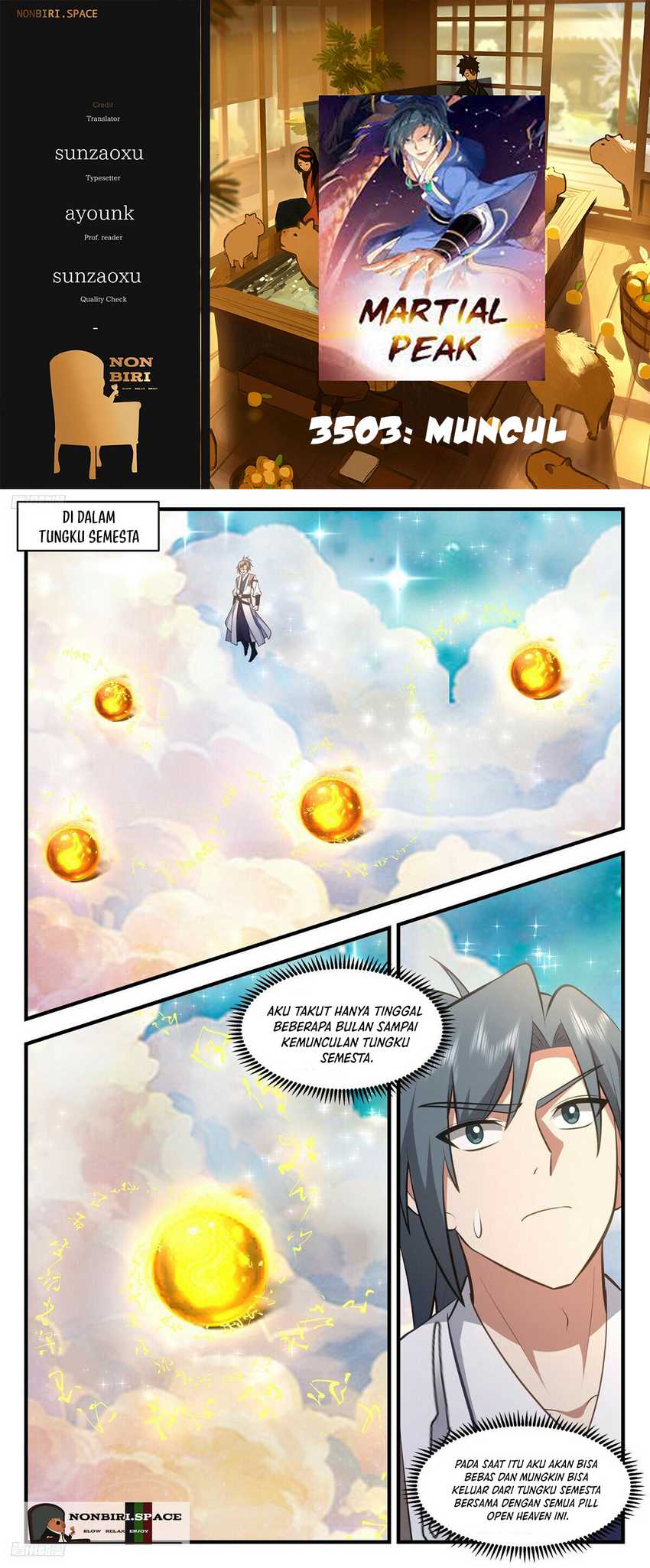 Martial Peak Part 2 Chapter 3503 page 0