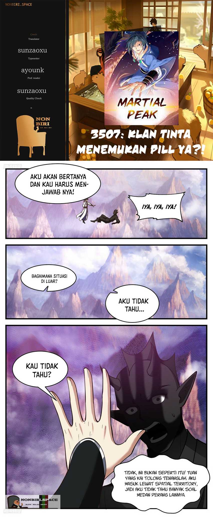 Martial Peak Part 2 Chapter 3507 page 0