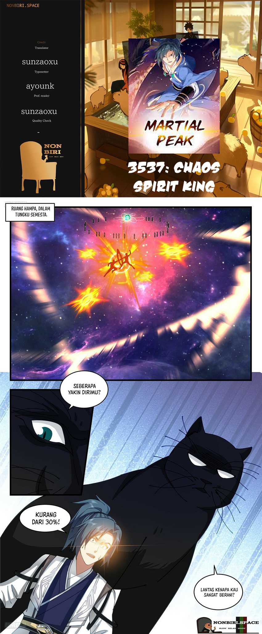 Martial Peak Part 2 Chapter 3537 page 0