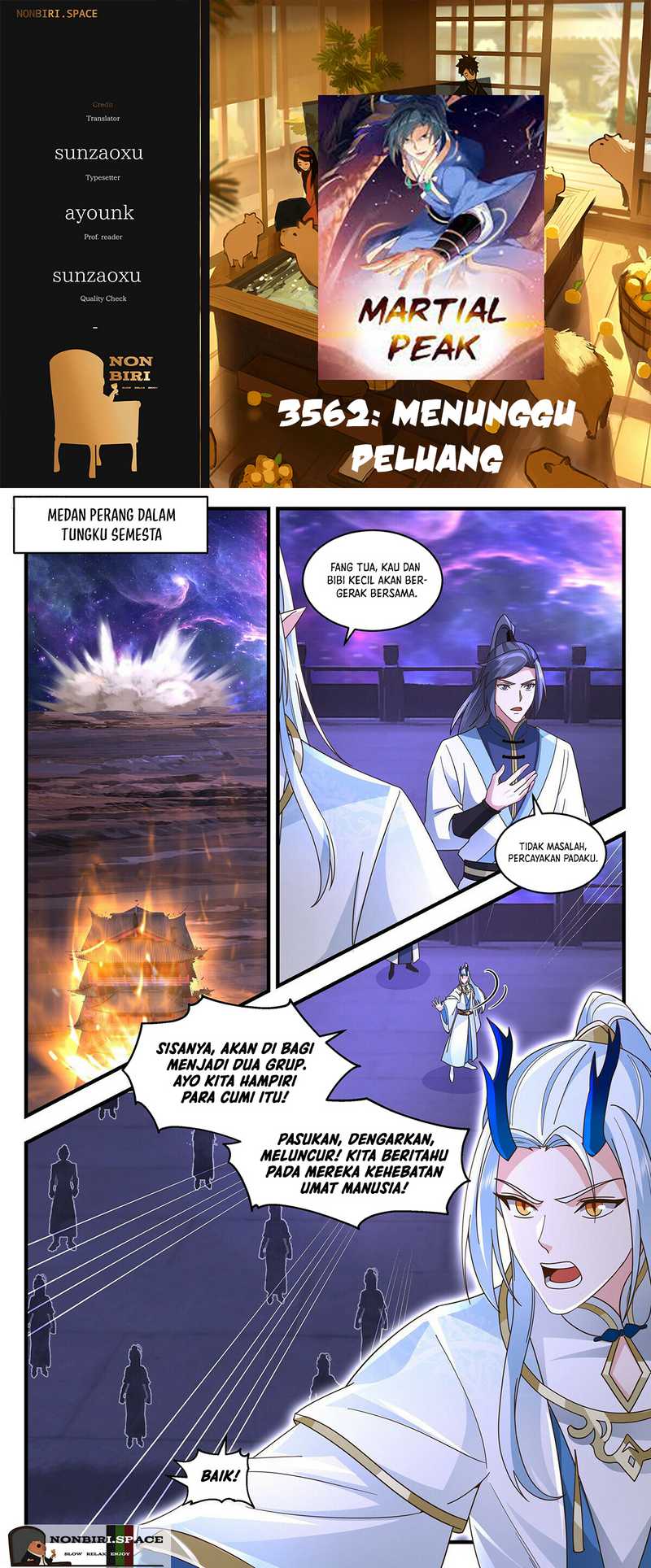 Martial Peak Part 2 Chapter 3562 page 0