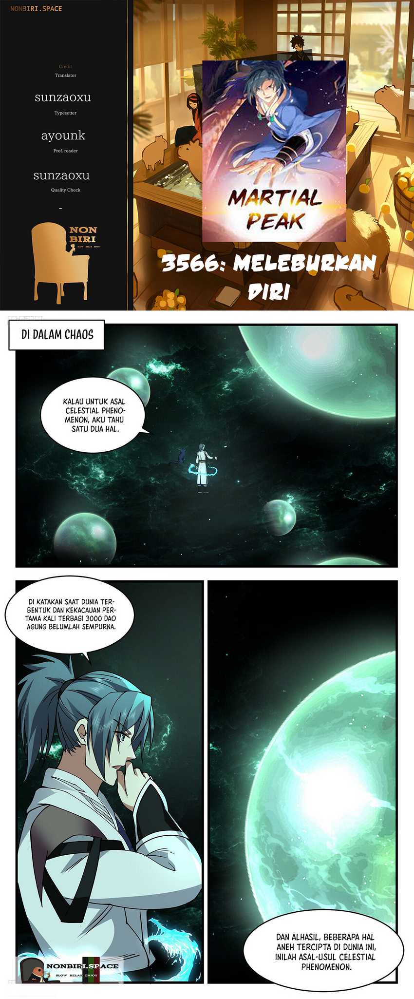Martial Peak Part 2 Chapter 3566 page 0