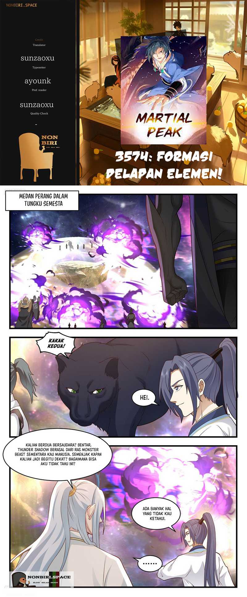 Martial Peak Part 2 Chapter 3574 page 0