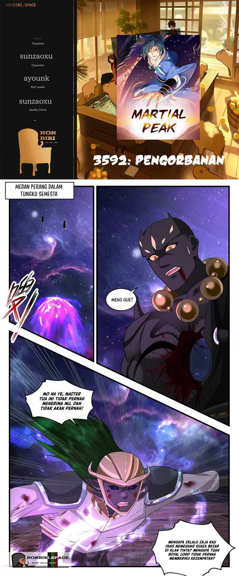 Martial Peak Part 2 Chapter 3592 page 0