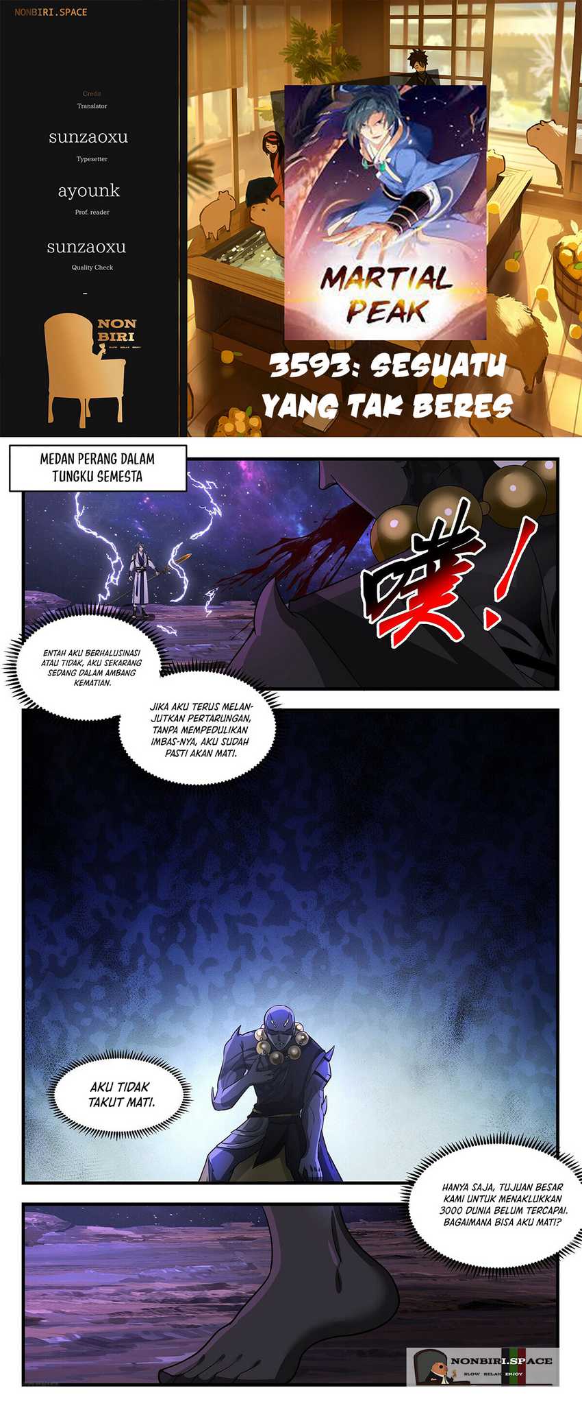 Martial Peak Part 2 Chapter 3593 page 0