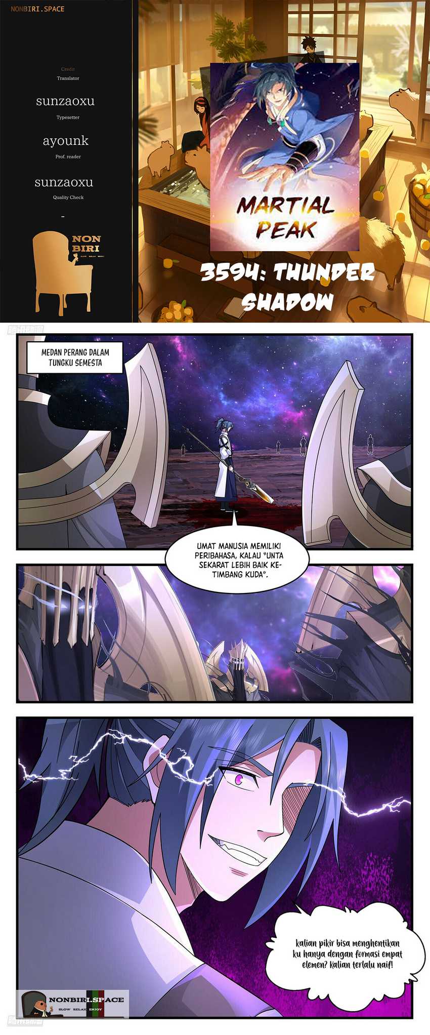Martial Peak Part 2 Chapter 3594 page 0