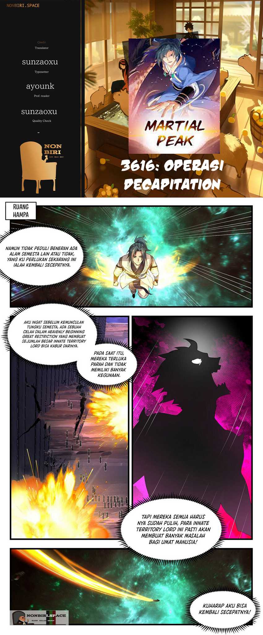 Martial Peak Part 2 Chapter 3616 page 0