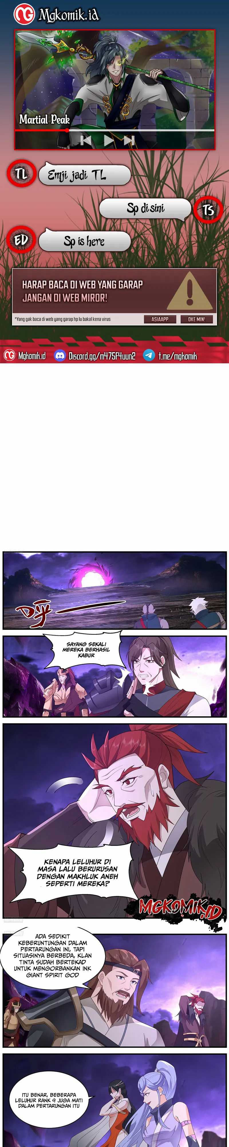 Martial Peak Part 2 Chapter 3660 page 0