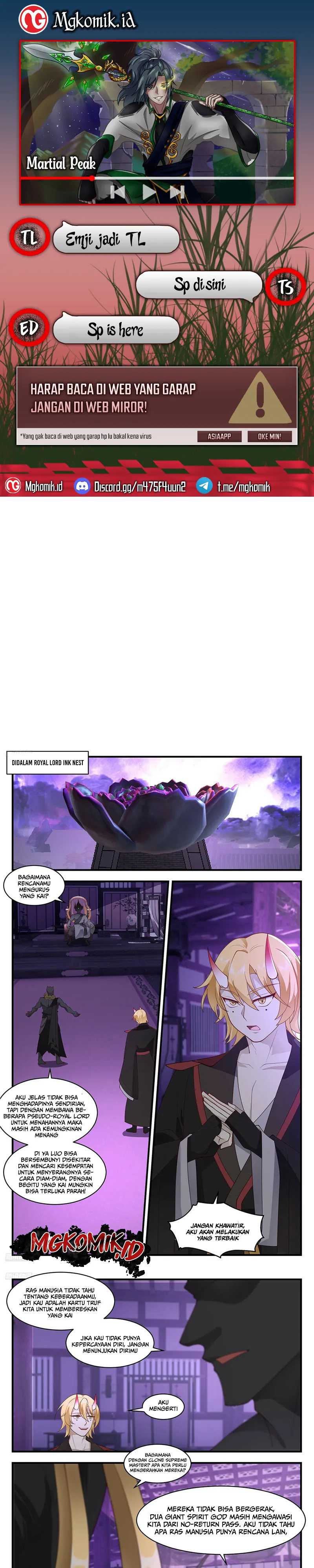 Martial Peak Part 2 Chapter 3674 page 0