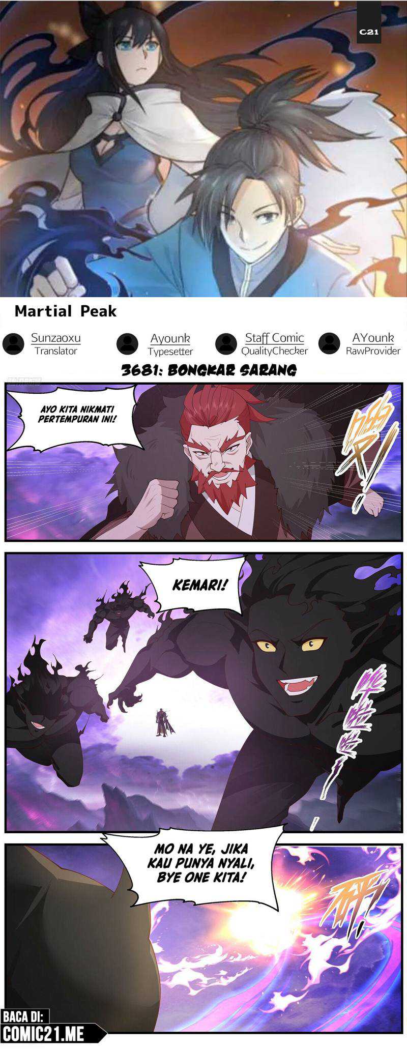 Martial Peak Part 2 Chapter 3681 page 0