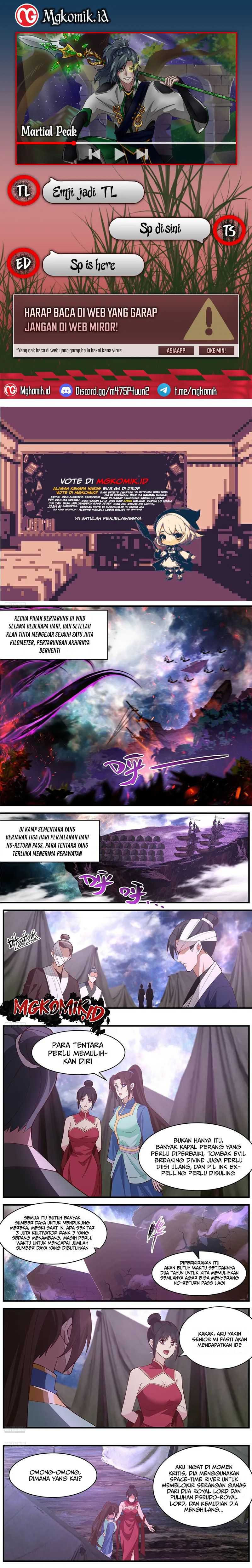 Martial Peak Part 2 Chapter 3687 page 0