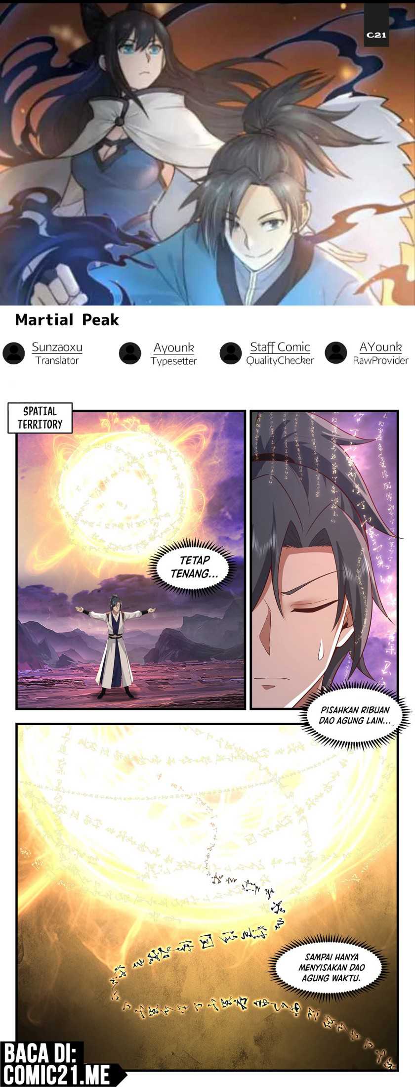 Martial Peak Part 2 Chapter 3693 page 0