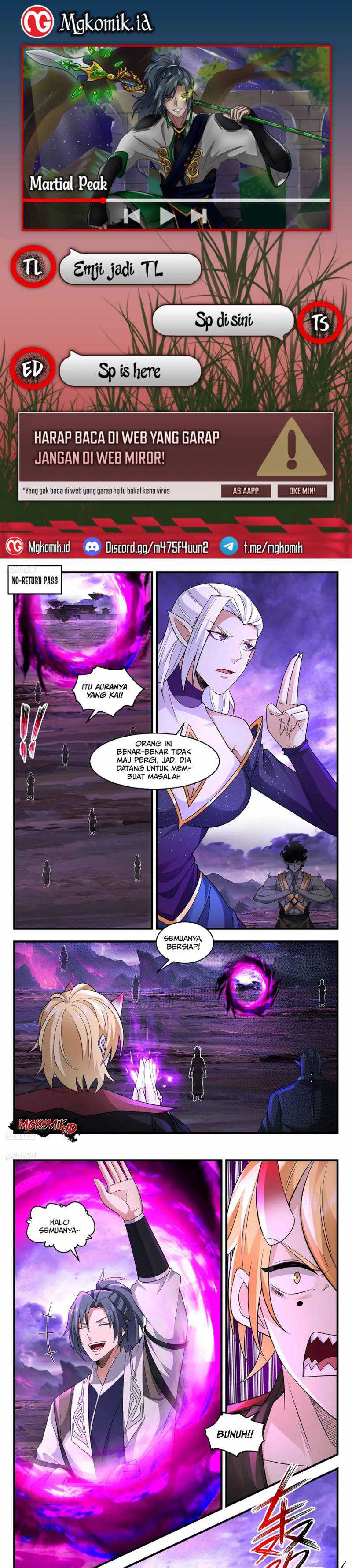 Martial Peak Part 2 Chapter 3695 page 0
