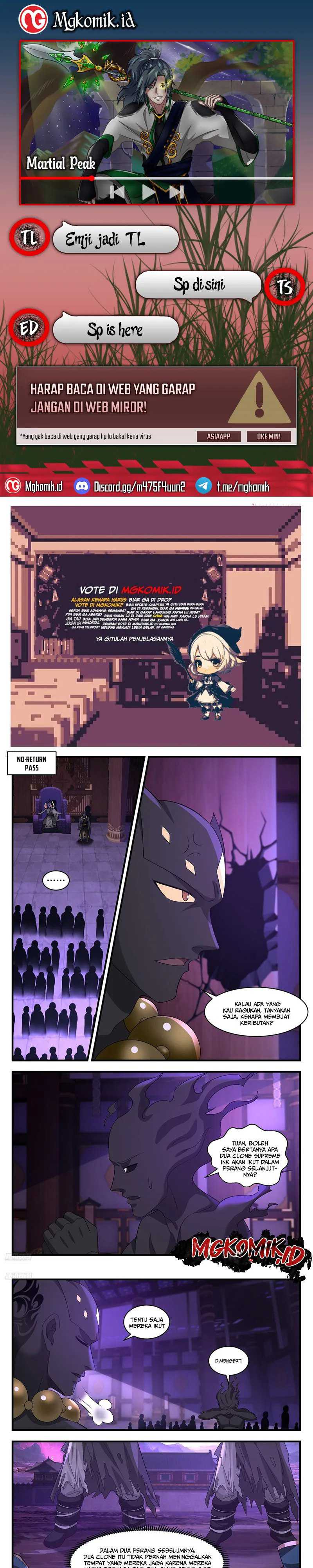 Martial Peak Part 2 Chapter 3701 page 0