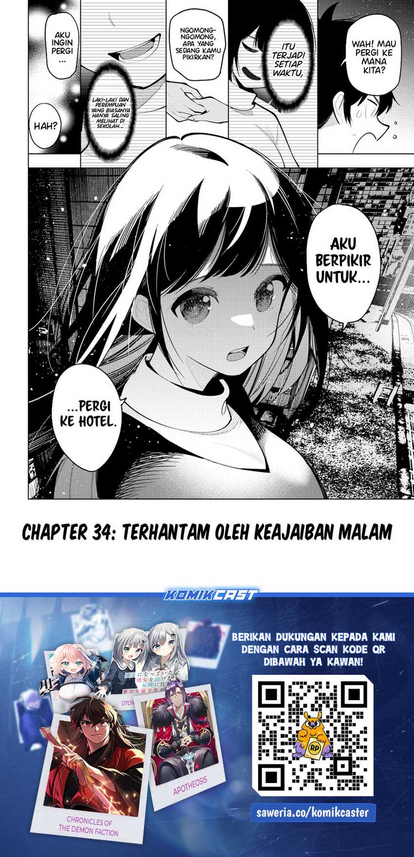 Mayonaka Heart Tune Chapter 34 page 21