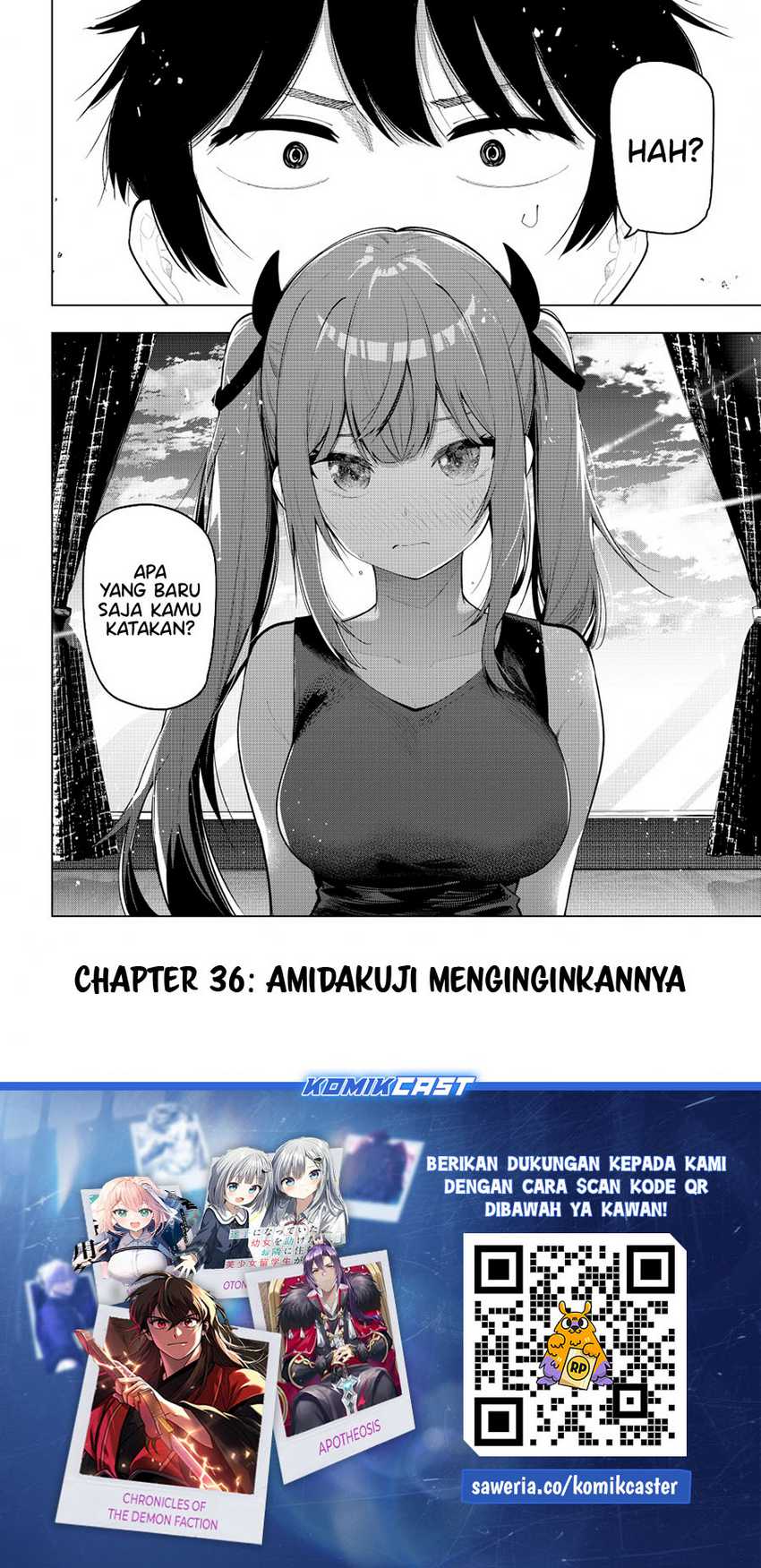 Mayonaka Heart Tune Chapter 36 page 19