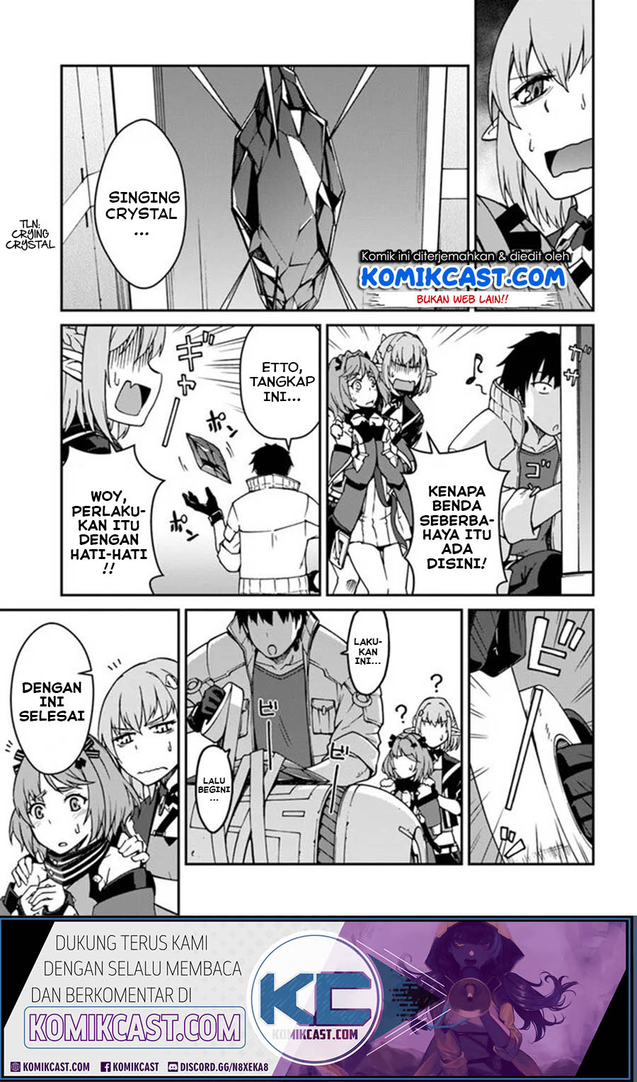 Mezametara Saikyou Soubi to Uchuusen-mochi datta no de Chapter 10.1 page 1