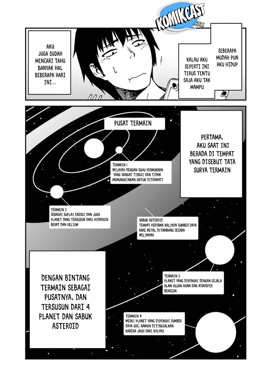 Mezametara Saikyou Soubi to Uchuusen-mochi datta no de Chapter 2 page 21