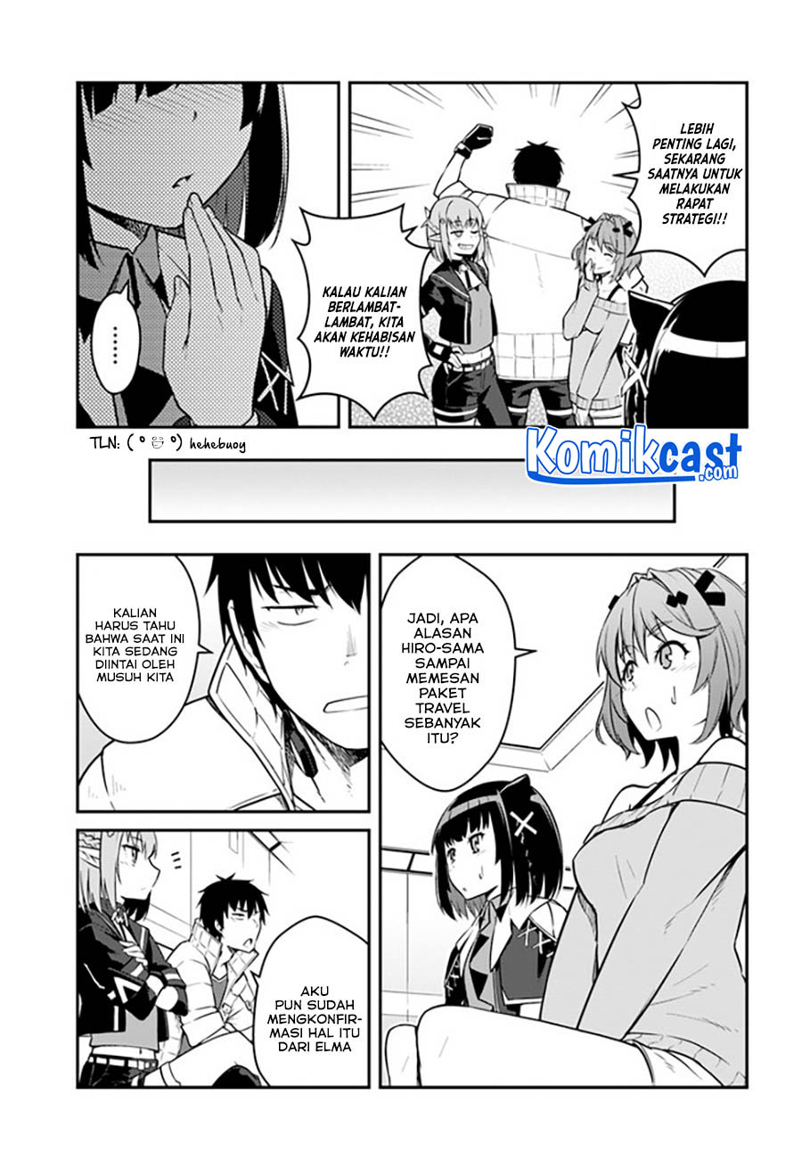 Mezametara Saikyou Soubi to Uchuusen-mochi datta no de Chapter 24.1 page 7