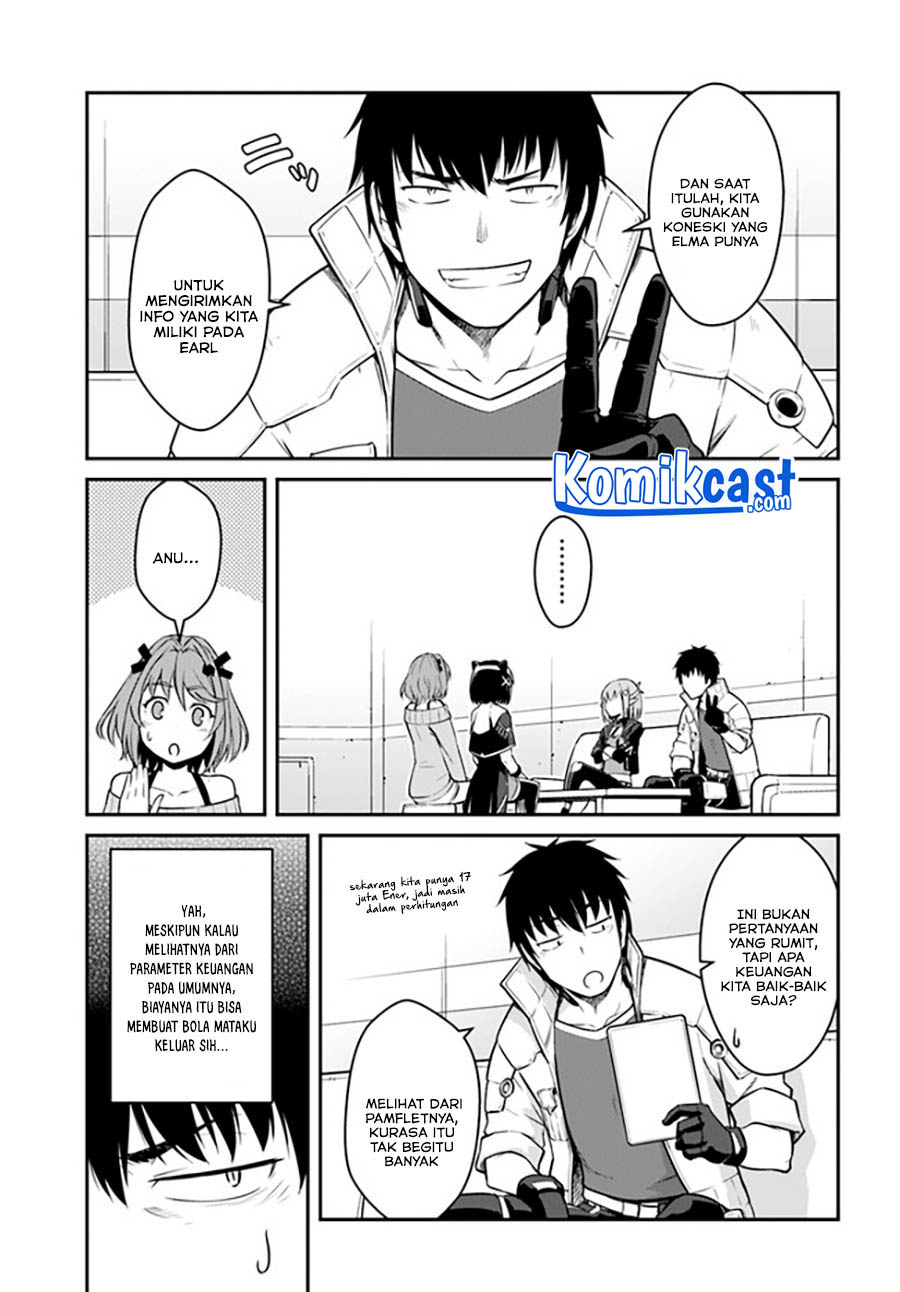Mezametara Saikyou Soubi to Uchuusen-mochi datta no de Chapter 24.1 page 9
